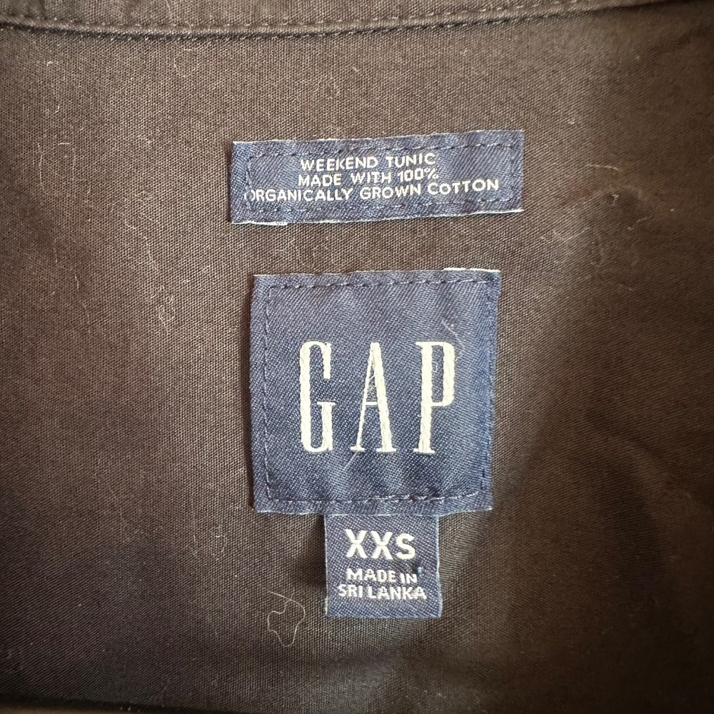 Gap Weekend Tunic Button Down Shirt - image 3